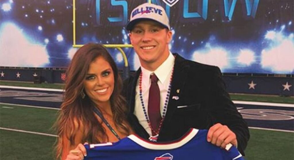 josh allen ex girlfriend